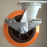 Material Handling Caster with Brake